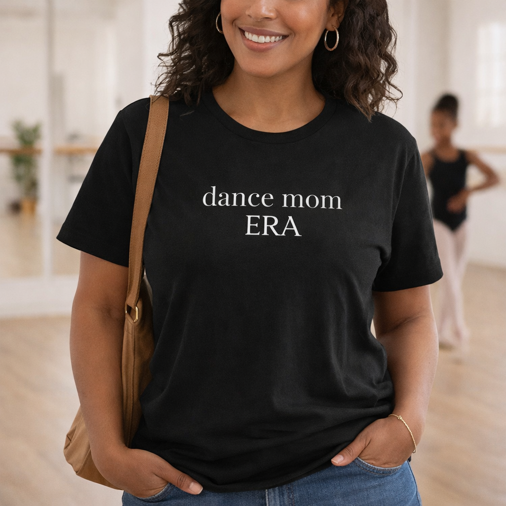 Dance Mom Era Shirt – Competition Weekend Dance Mom Tee (Black)